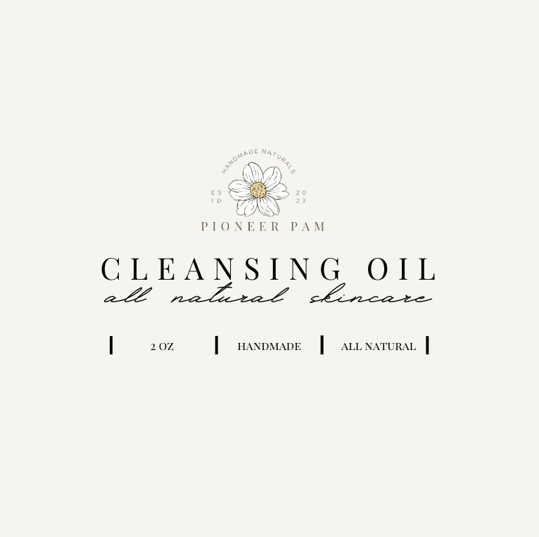 Cleansing Oil: Facial Cleanser for All Skintypes