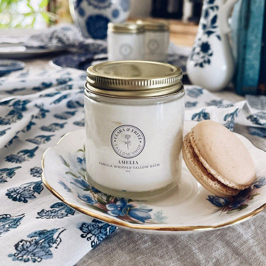 Amelia Vanilla Whipped Tallow Balm