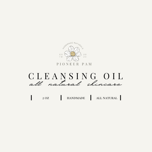 Cleansing Oil: Facial Cleanser for All Skintypes